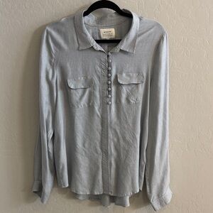 Women's small stripped  Button Down Shirt size large by McGuire